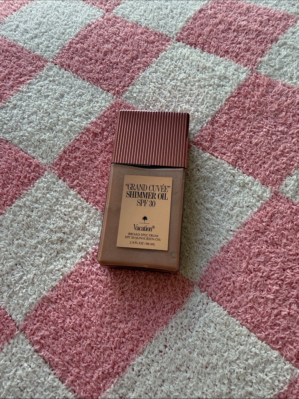 Vacation 'Grand Cuvée' Shimmer Oil SPF 30 – Rose Gold